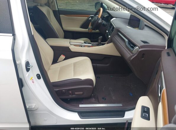 2T2ZFMCA1GC001414 2016 LEXUS RX 450H Белый Вид салона спереди