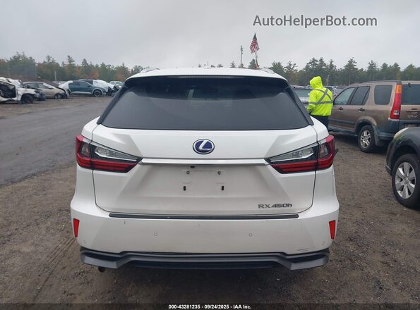 2T2ZFMCA1GC001414 2016 LEXUS RX 450H Белый 