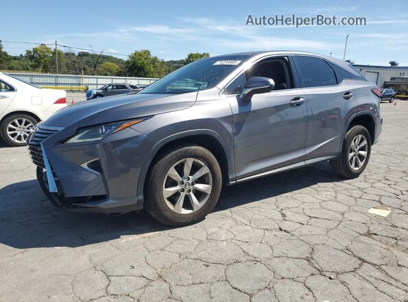 2T2ZZMCA3JC116076 2018 LEXUS RX Gray Առջևի ձախ երեք քառորդ տեսարան