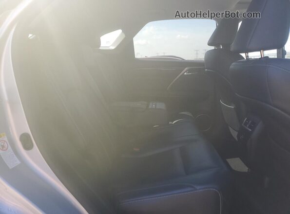 2T2ZZMCA5JC098857 2018 LEXUS RX Silver Հետևի նստատեղերի տեսք