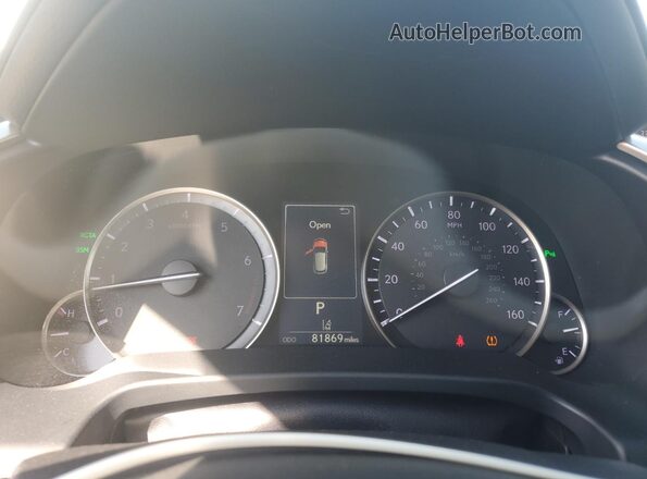 2T2ZZMCA5JC098857 2018 LEXUS RX Silver Սարքավորումների վահանակի տեսք