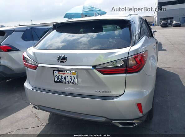 2T2ZZMCA5JC115642 2018 LEXUS RX 350 Серебряный 