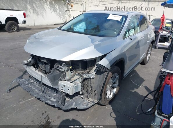 2T2ZZMCA5JC115642 2018 LEXUS RX 350 Серебряный Передняя левая четверть