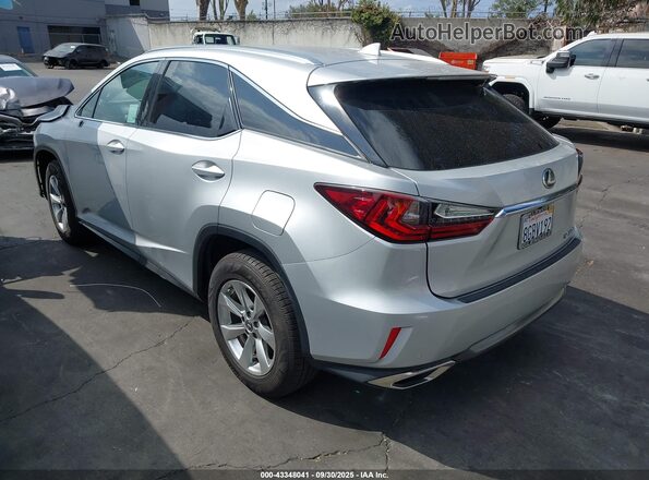 2T2ZZMCA5JC115642 2018 LEXUS RX 350 Серебряный Задняя левая четверть