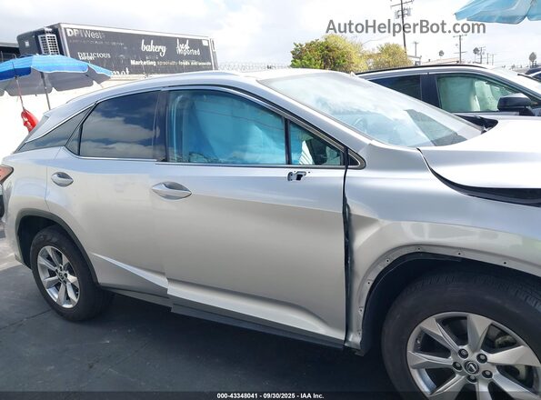 2T2ZZMCA5JC115642 2018 LEXUS RX 350 Серебряный Панорамный вид салона 360°