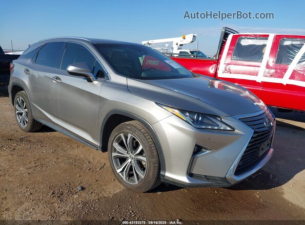 2T2ZZMCA7JC097404 2018 LEXUS RX 350 Серебряный Передняя правая четверть