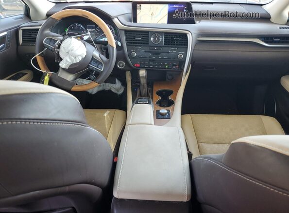 2T2ZZMCA7JC102858 2018 LEXUS RX Tan Вид панелі приладів