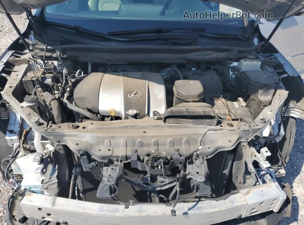 2T2ZZMCA8JC114260 2018 LEXUS RX Silver ძრავის განყოფილების ხედი