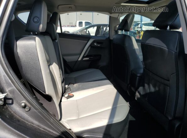 2T3DFREV2JW762316 2018 TOYOTA LIMITED Gray უკანა სალონის ხედი