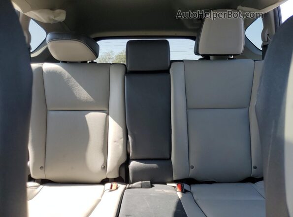 2T3DFREV2JW762316 2018 TOYOTA LIMITED Gray უკანა სავარძლების ხედი