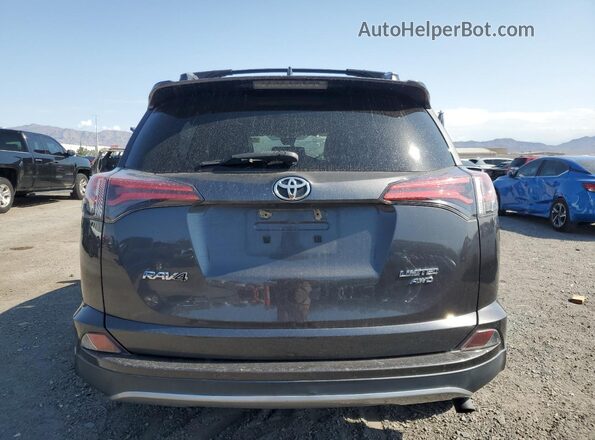 2T3DFREV2JW762316 2018 TOYOTA LIMITED Gray უკანა ხედი