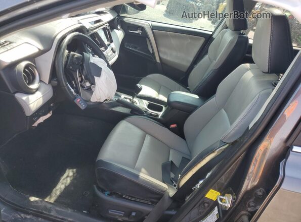 2T3DFREV2JW762316 2018 TOYOTA LIMITED Gray წინა სალონის ხედი