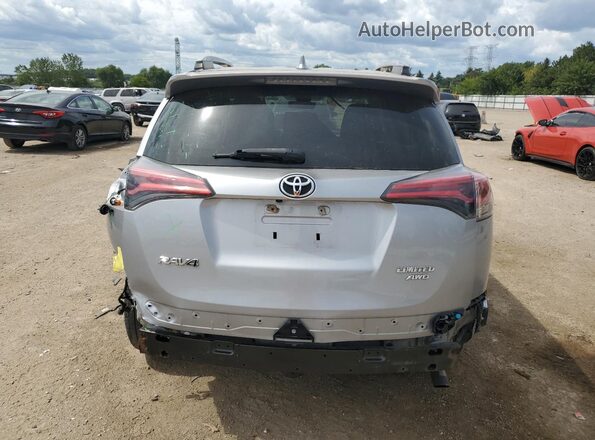 2T3DFREV3JW769758 2018 TOYOTA LIMITED Silver Вид ззаду