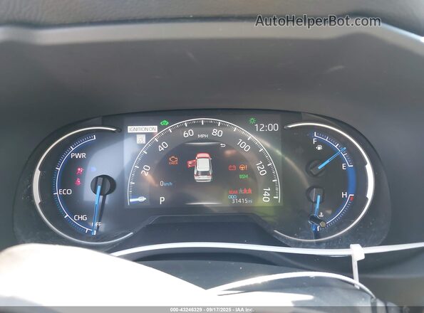 2T3E6RFV0NW032218 2022 TOYOTA RAV4 HYBRID Белый Вид задних сидений