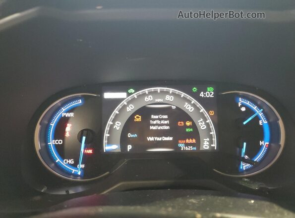 2T3E6RFV1RW065783 2024 TOYOTA RAV4 Gray ხელსაწყოთა პანელის ხედი