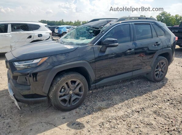2T3J1RFV7NW286411 2022 TOYOTA RAV4 Черный Передняя левая четверть