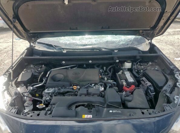2T3J1RFV7NW286411 2022 TOYOTA RAV4 Черный Вид подкапотного пространства