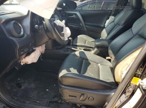 2T3JFREV4JW762174 2018 TOYOTA RAV4 Black Widok wnętrza z przodu