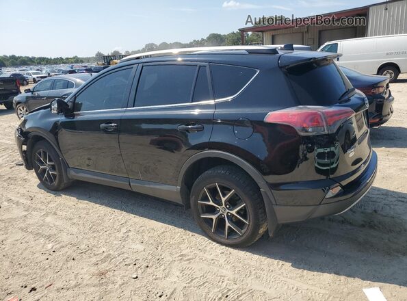 2T3JFREV4JW762174 2018 TOYOTA RAV4 Black Tył lewy