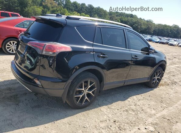 2T3JFREV4JW762174 2018 TOYOTA RAV4 Black Tył prawy