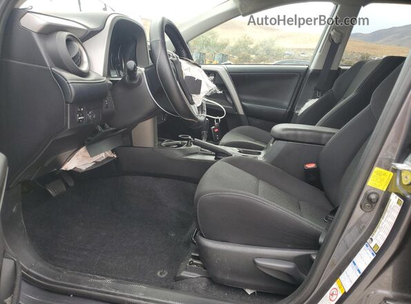 2T3RFREV5JW760808 2018 TOYOTA RAV4 Gray Widok wnętrza z przodu
