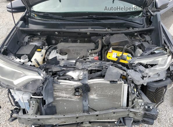 2T3RFREV5JW760808 2018 TOYOTA RAV4 Gray Widok komory silnika