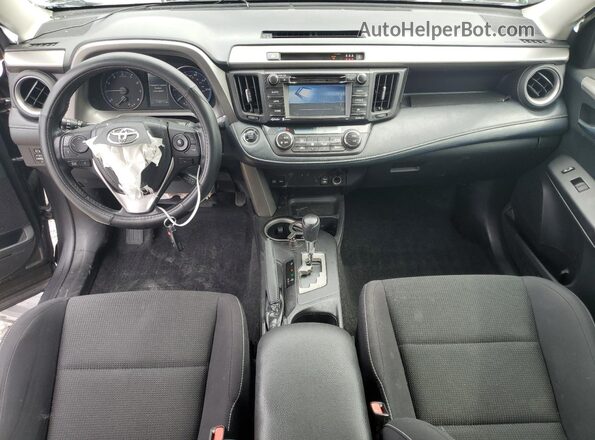 2T3RFREV5JW760808 2018 TOYOTA RAV4 Gray Widok deski rozdzielczej