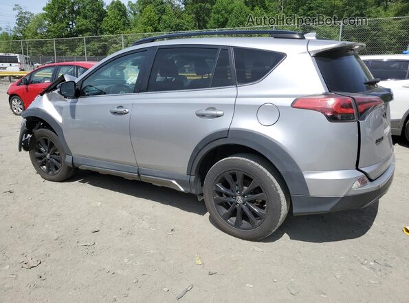 2T3RFREV5JW827150 2018 TOYOTA RAV4 Silver Задня ліва чверть