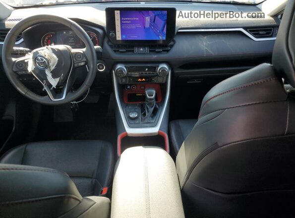2T3S1RFV9PW360130 2023 TOYOTA RAV4 White Widok deski rozdzielczej
