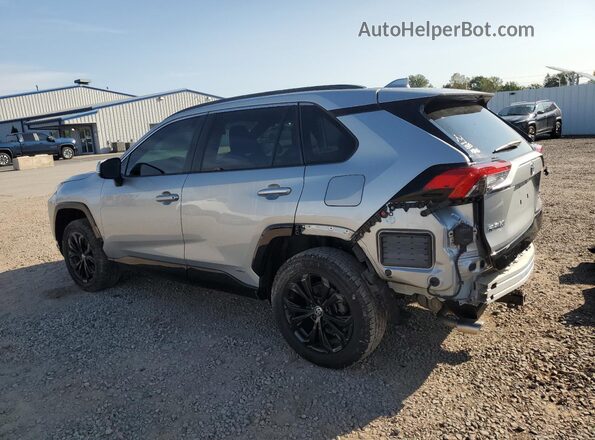 2T3T6RFV8NW030031 2022 TOYOTA RAV4 Серебряный Задняя левая четверть