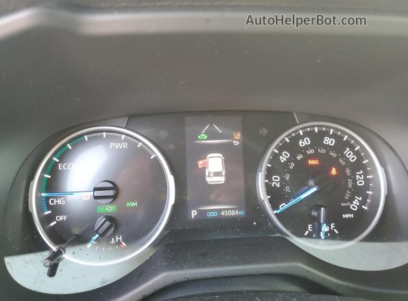 2T3T6RFV8NW030031 2022 TOYOTA RAV4 Серебряный Вид щитка приборов