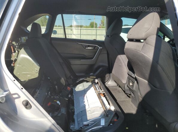 2T3T6RFV8NW030031 2022 TOYOTA RAV4 Серебряный Вид задней части салона
