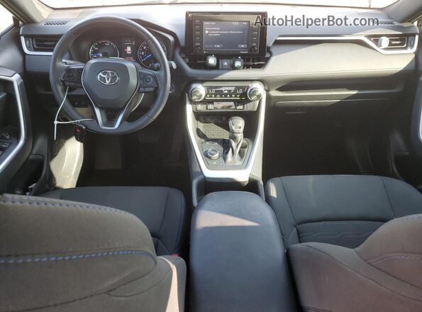 2T3T6RFV8NW030031 2022 TOYOTA RAV4 Серебряный Вид панели приборов