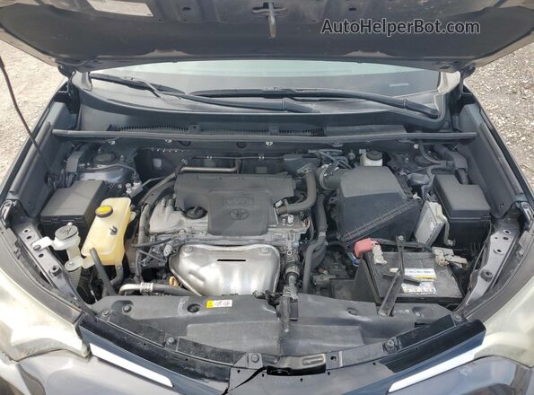 2T3WFREV5JW518569 2018 TOYOTA RAV4 Серый Вид подкапотного пространства