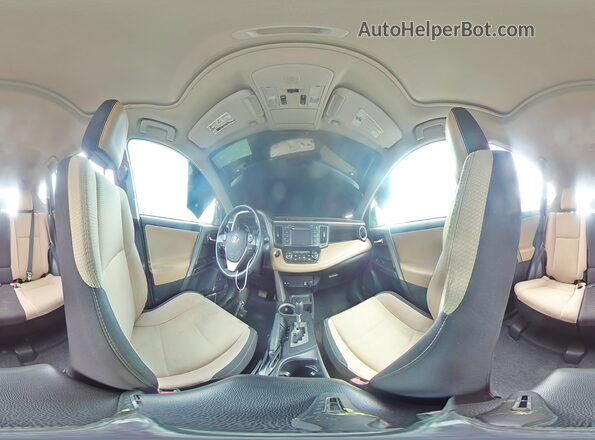 2T3WFREV5JW518569 2018 TOYOTA RAV4 Серый Панорамный вид салона 360°