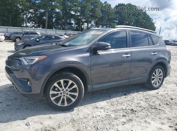 2T3YFREV2JW506257 2018 TOYOTA LIMITED Gray Передня ліва чверть