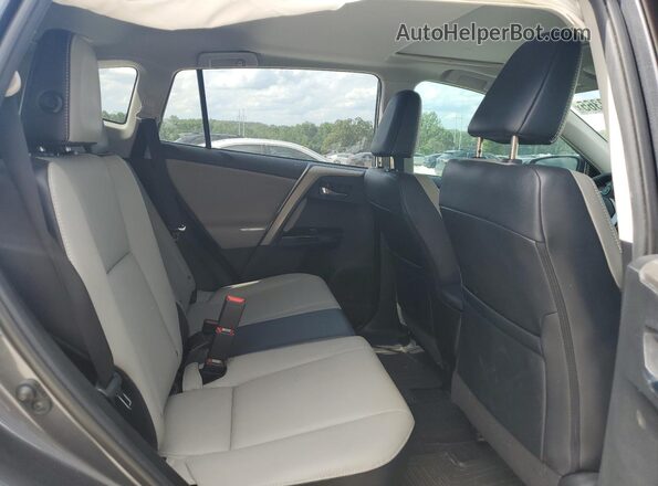 2T3YFREV2JW506257 2018 TOYOTA LIMITED Gray Вид задньої частини салону