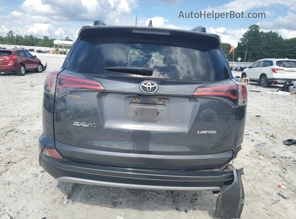 2T3YFREV2JW506257 2018 TOYOTA LIMITED Gray Вид ззаду
