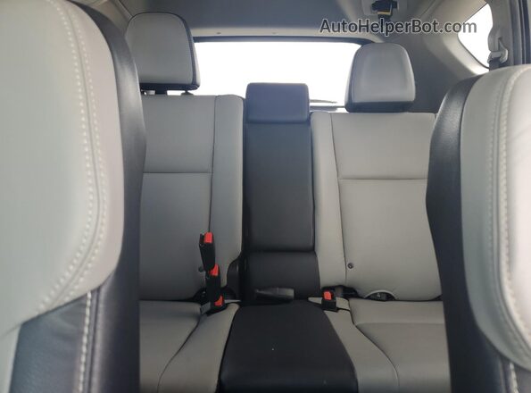 2T3YFREV2JW506257 2018 TOYOTA LIMITED Gray Вид задніх сидінь