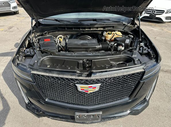 1GYS3PKL5MR242875 2021 CADILLAC ESCALADE Черный Вид сзади