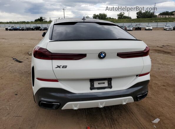 5UXCY4C07M9E05557 2021 BMW X6 Белый Вид салона спереди