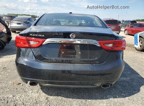 1N4AA6AP7JC361974 2018 NISSAN MAXIMA Черный Вид салона спереди