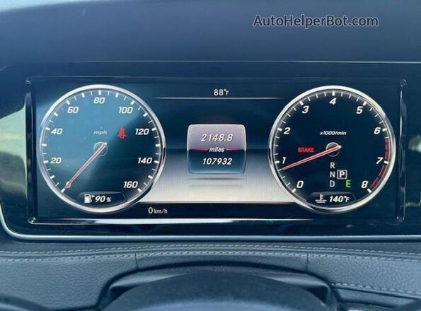 WDDUG8CB9HA332278 2017 MERCEDES-BENZ S-CLASS Серебряный Вид задних сидений