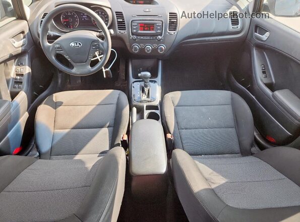 3KPFK4A76JE165163 2018 KIA FORTE Brown Vista del cuadro de instrumentos