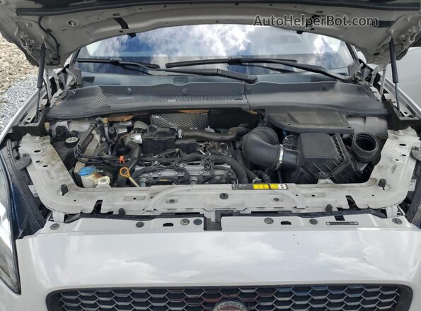 SADFP2FX6K1Z52427 2019 JAGUAR E-PACE Turquoise Widok naklejki z numerem VIN