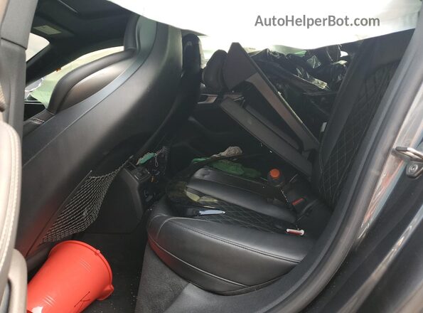 WAUC4CF56JA063795 2018 AUDI S5 Gray Widok wnętrza z tyłu