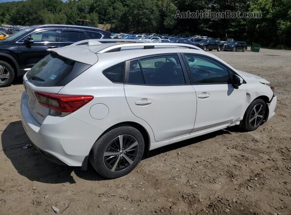 4S3GTAV61M3712322 2021 SUBARU IMPREZA White წინა მარჯვენა