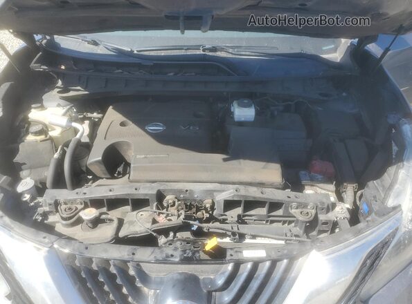 5N1AZ2MG4JN169290 2018 NISSAN MURANO Gray Widok naklejki z numerem VIN
