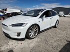 2018 Tesla Model X White vin: 5YJXCBE26JF109304