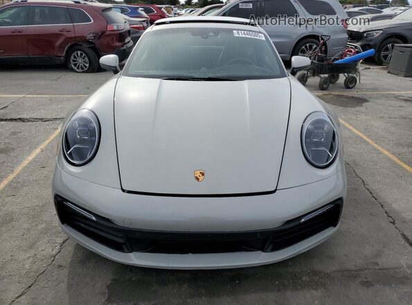 WP0AB2A93NS220803 2022 PORSCHE 911 Серебряный Вид сзади